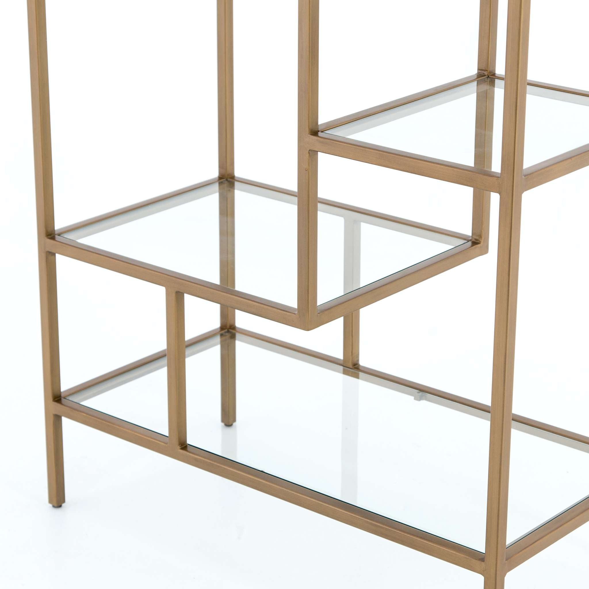 Helena Brass Bookshelf