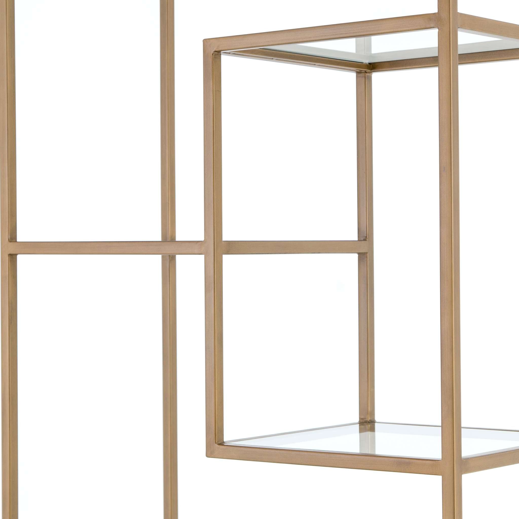 Helena Brass Bookshelf