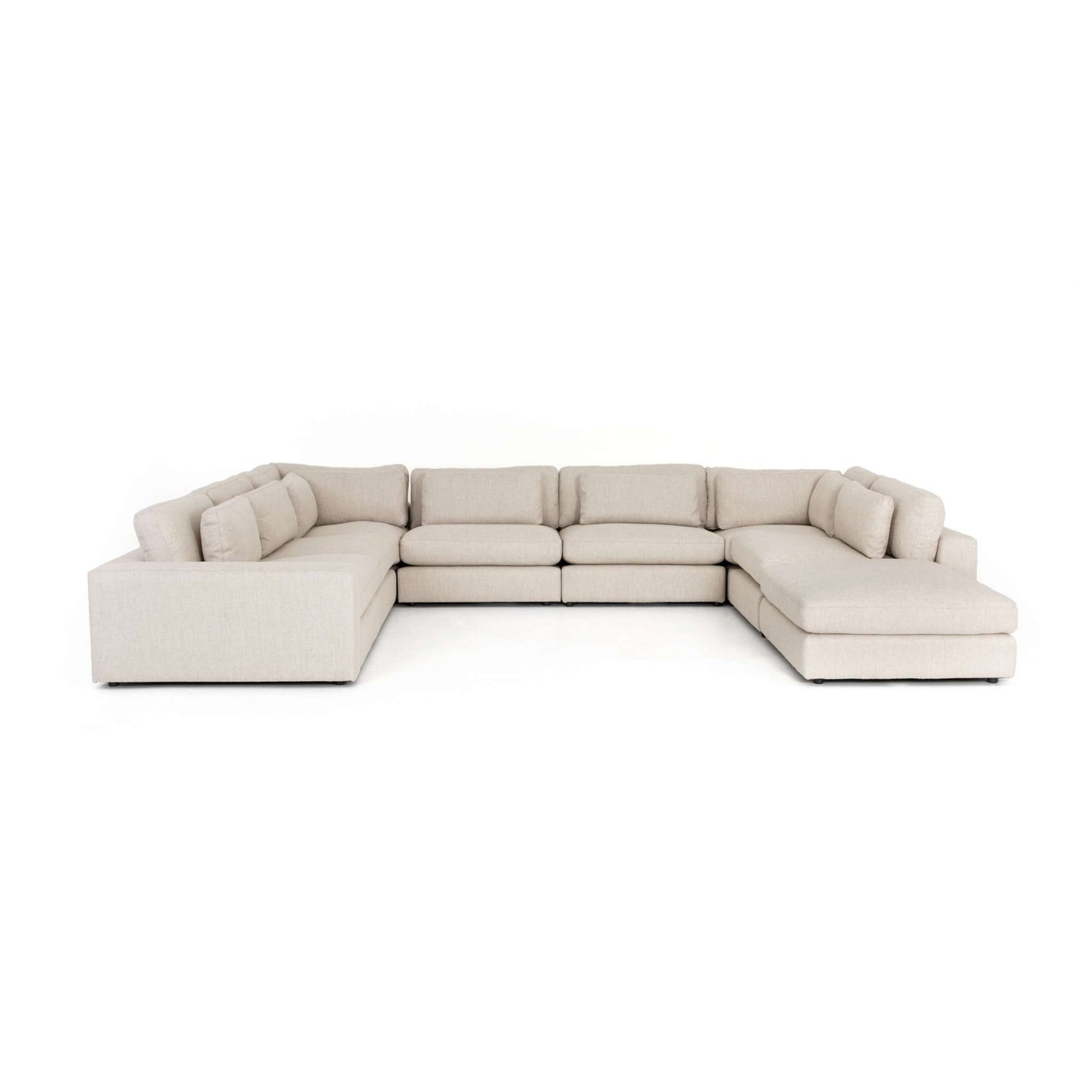 Bloor 7pc Sectional  W/Ottoman
