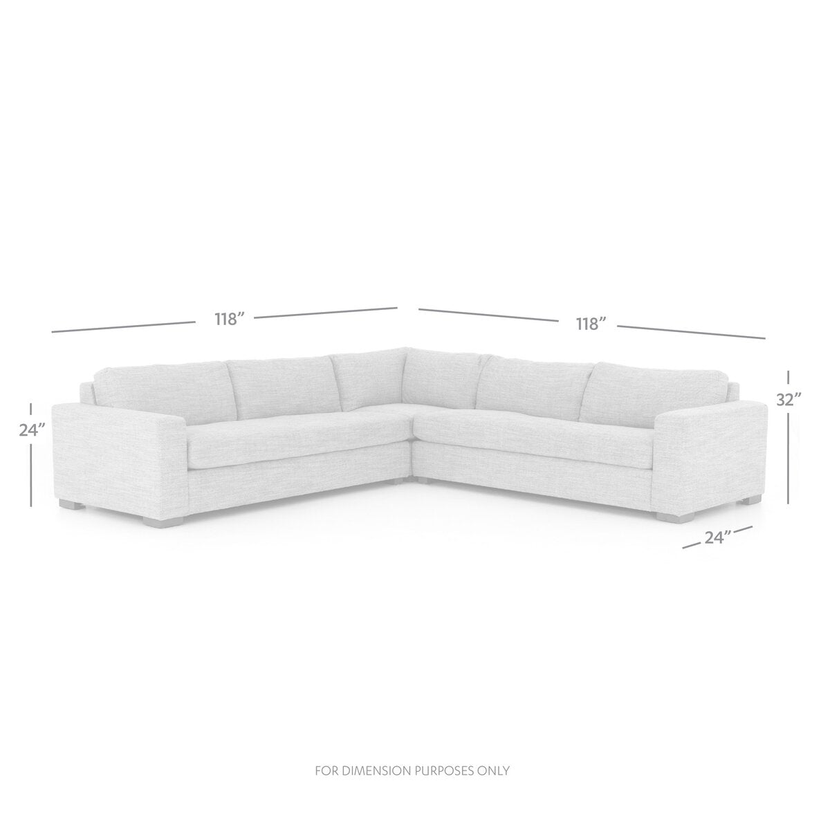Boone 3-Piece Sectional