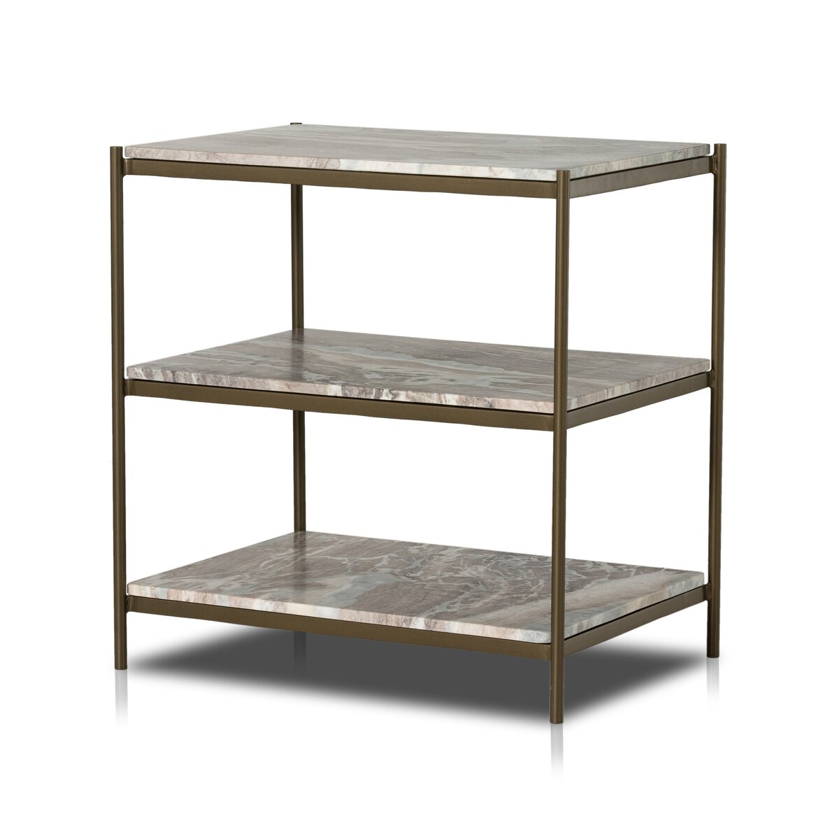 Antique Brass w/Canyon Marble