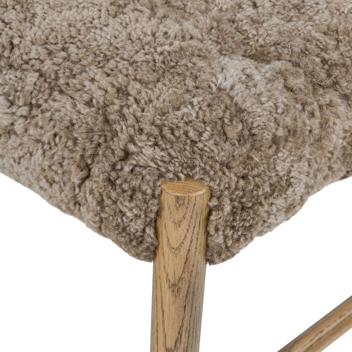 Smoked Oak w/Taupe Shearling