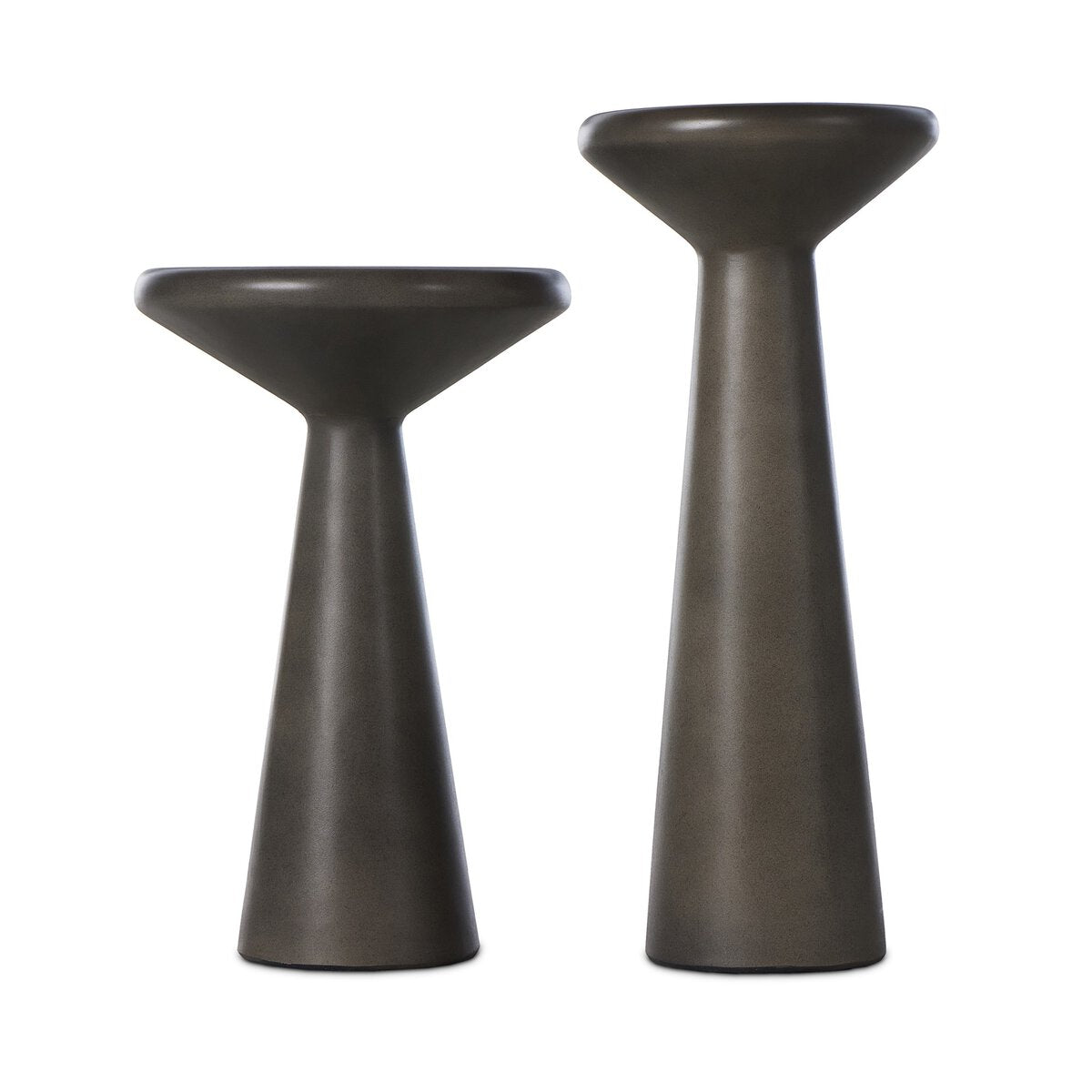 Ravine Concrete Accent Tables, Set Of 2