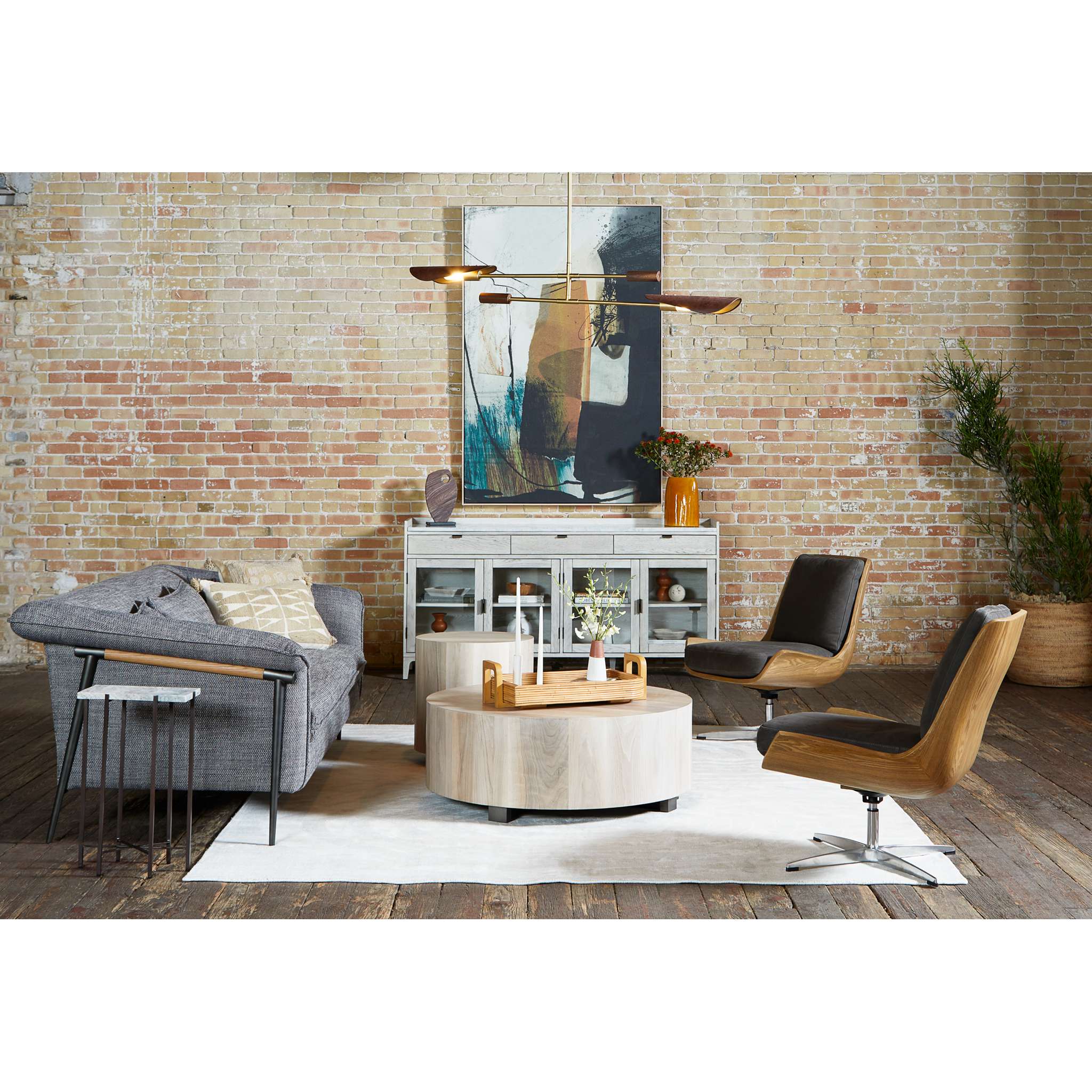 Astrid Double Pendant