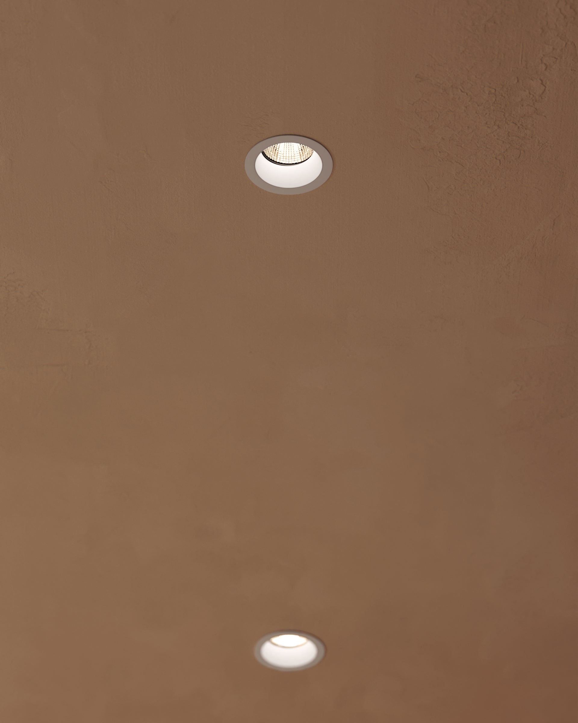 eco-downlight 3" adjustable round trim, champagne