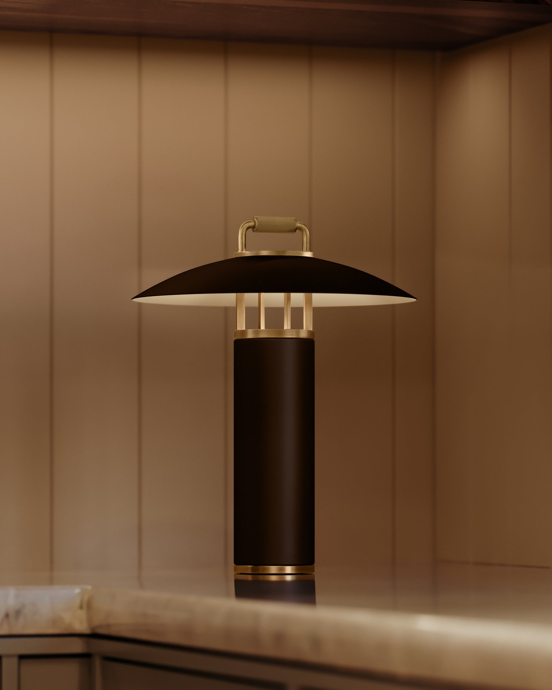 birk exterior rechargeable table lamp