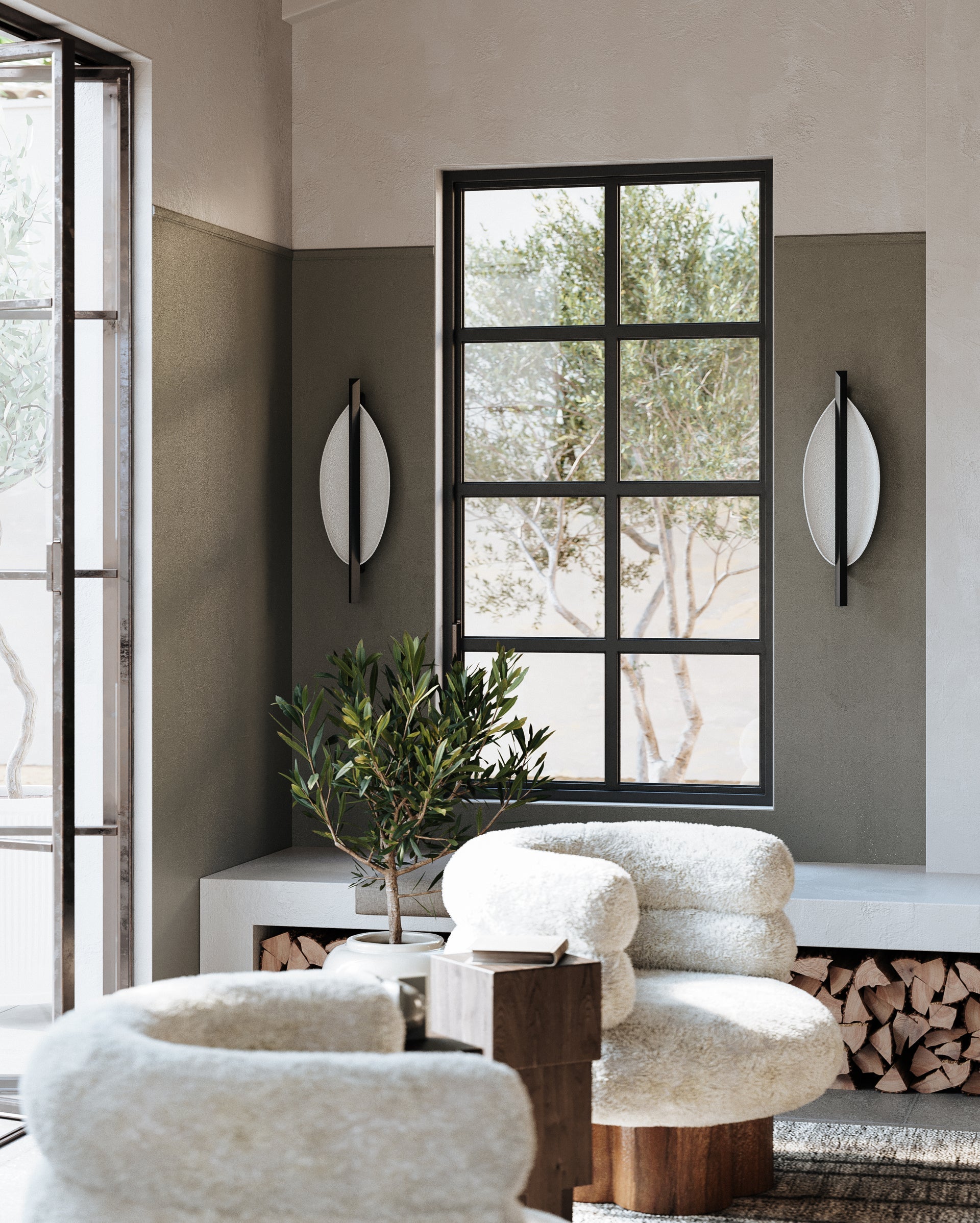 ithaca wall sconce