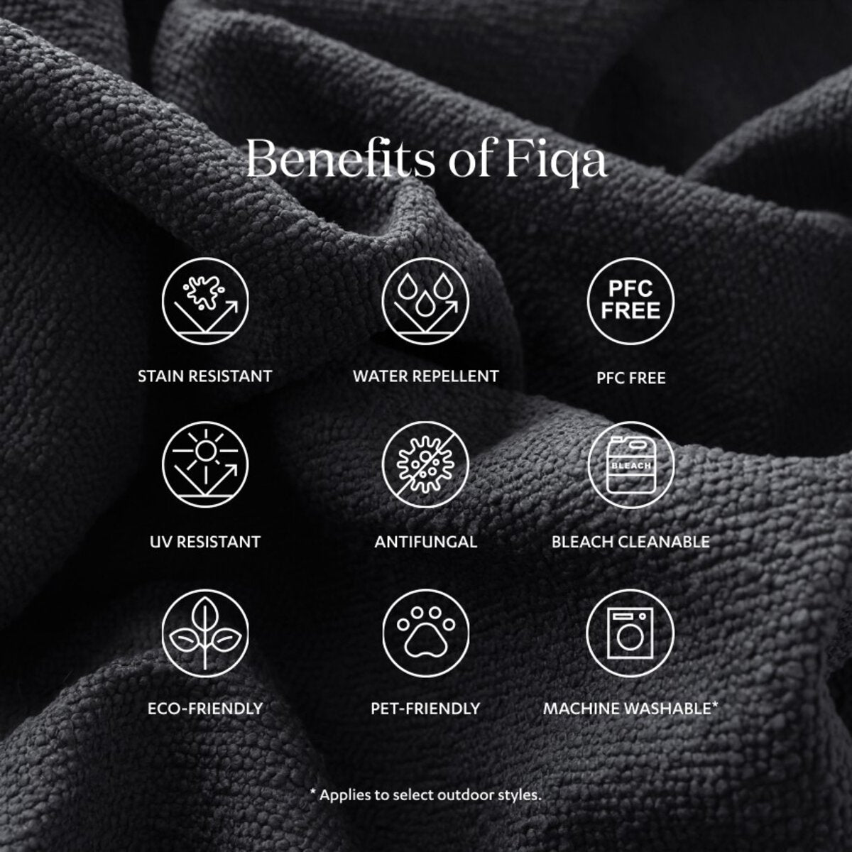 FIQA Boucle Charcoal 