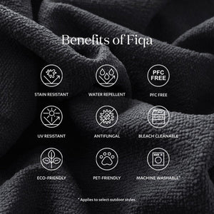 FIQA Boucle Charcoal 