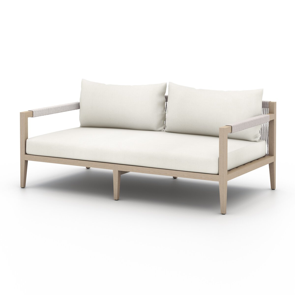Sherwood Outdoor Sofa, Washed Brown