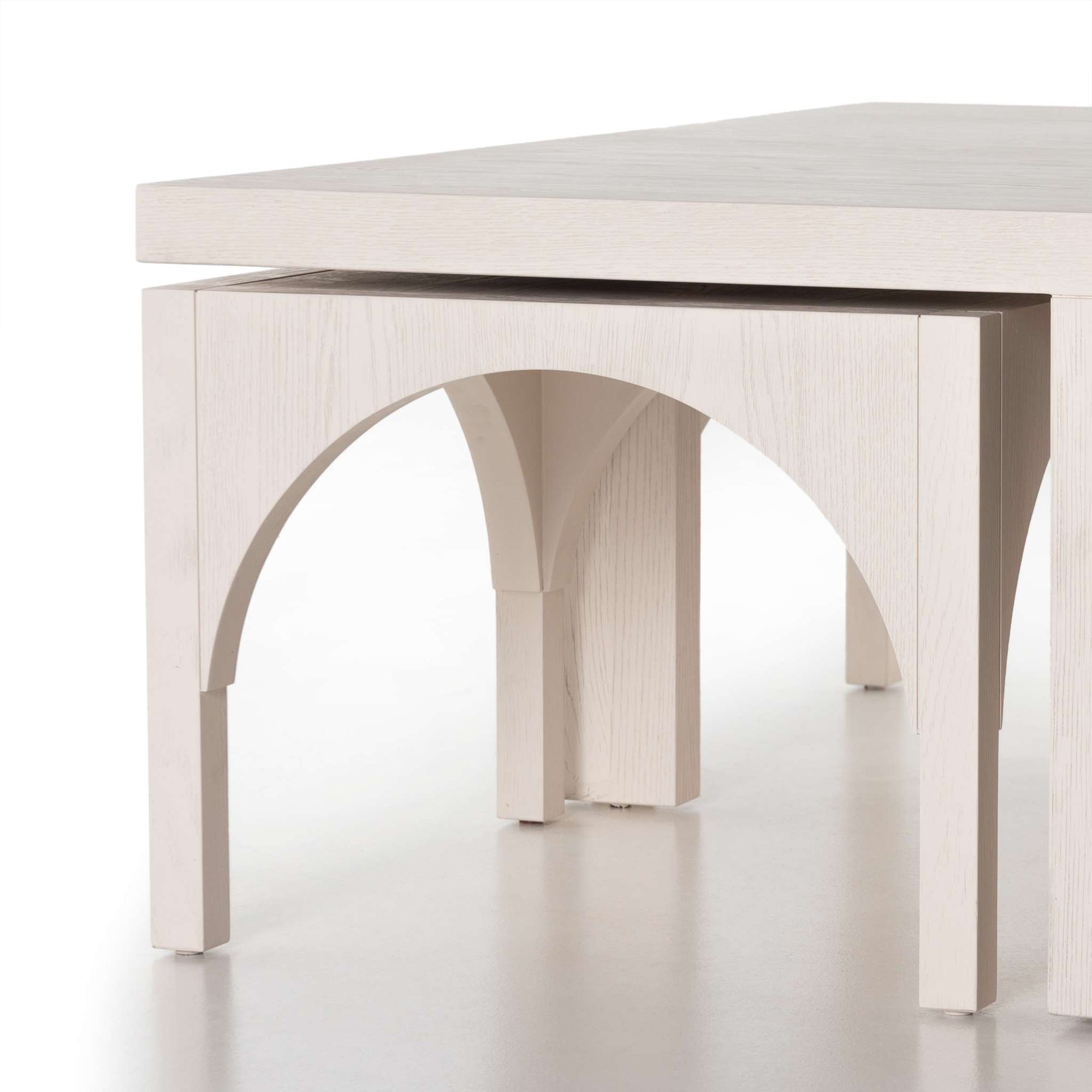 Amara Coffee Tbl W/Nesting Arch Stls