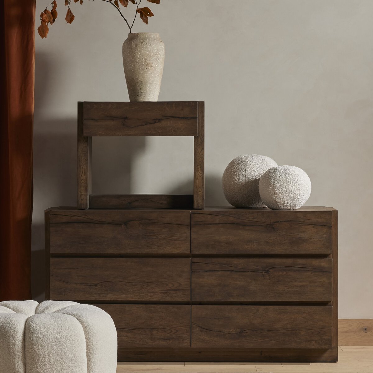 Perrin 6 Drawer Dresser