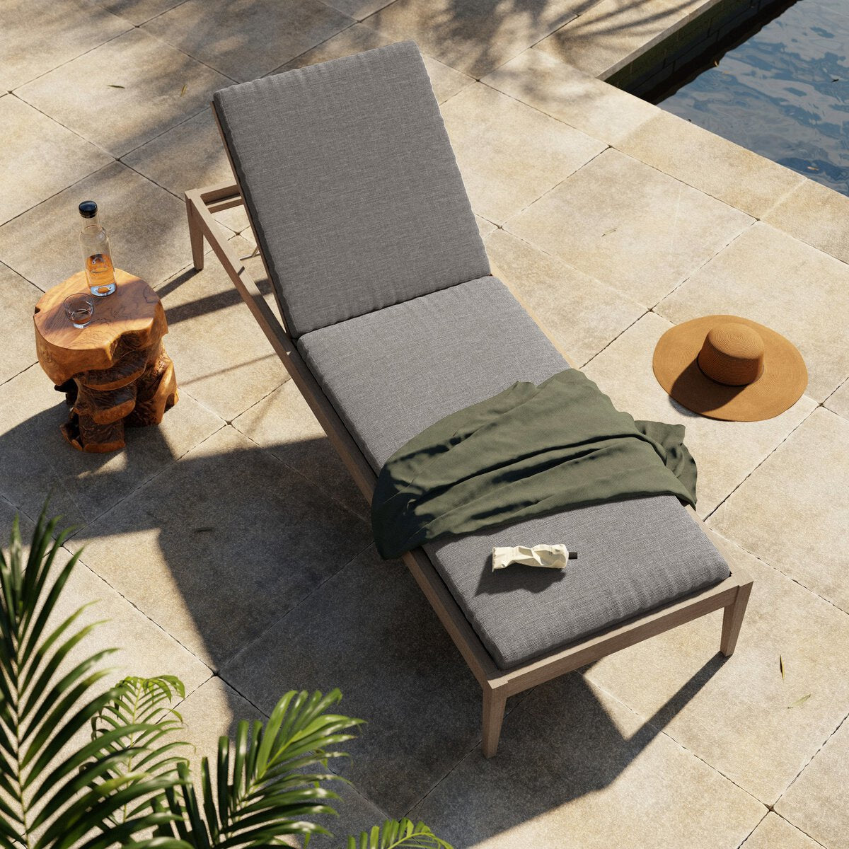 Sherwood Outdoor Chaise Lounge