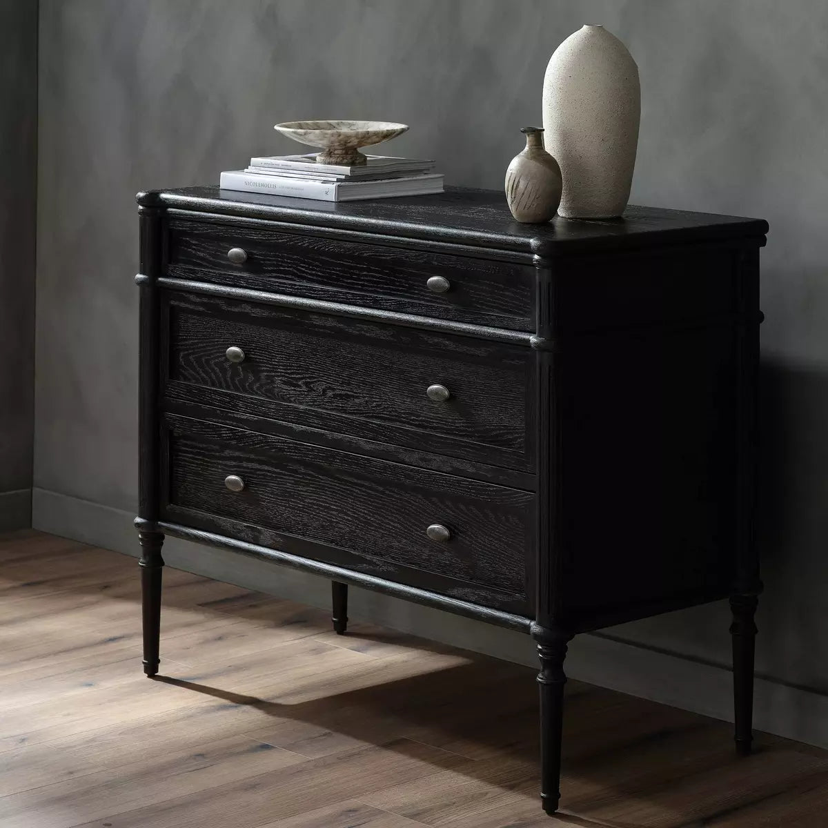 Distressed Black