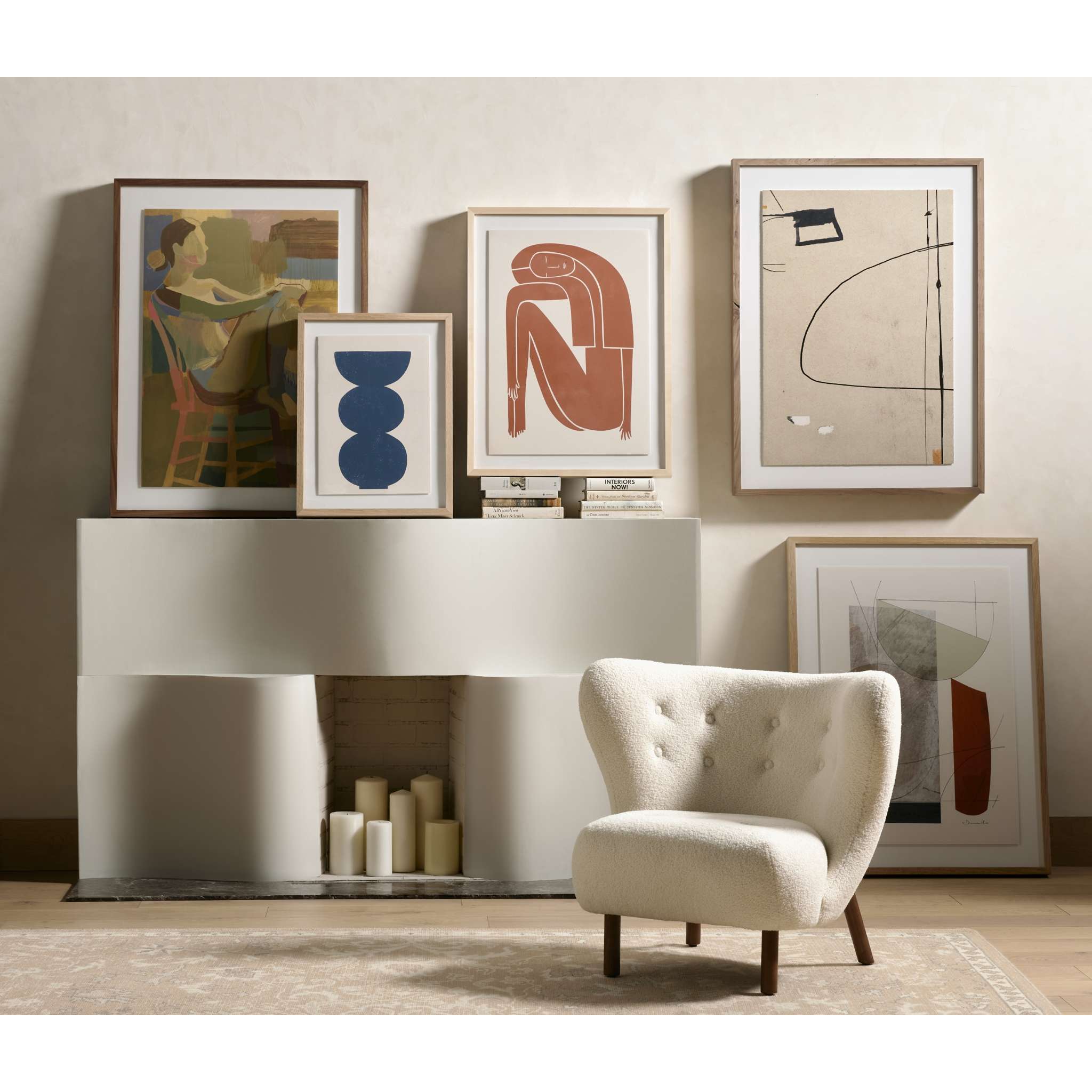 Figurative Figure Terracotta, Roseanne K