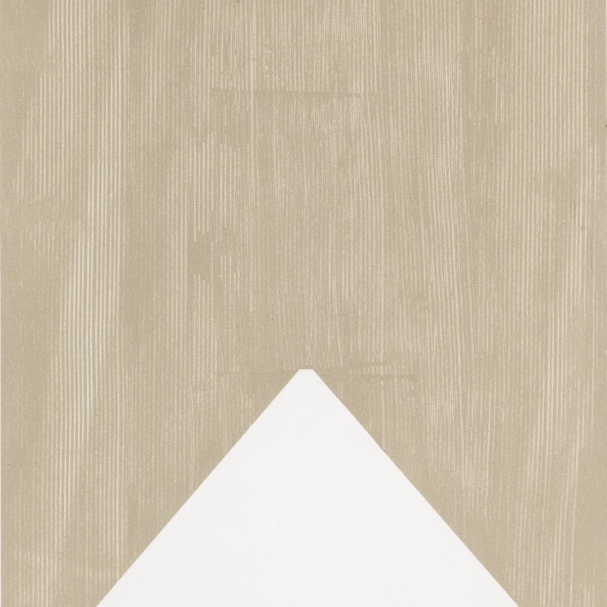 Triangle In Taupe by The Holly Collective