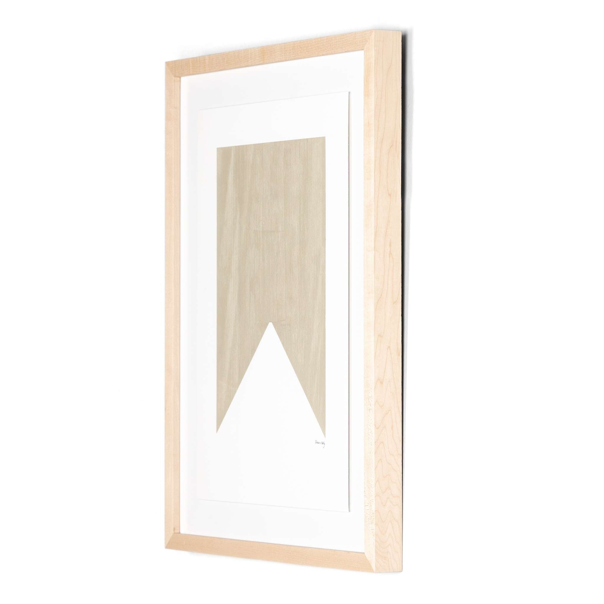 Triangle In Taupe By The Holly Collectiv