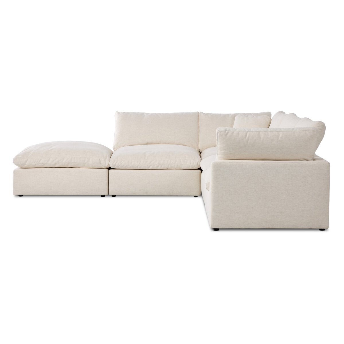 Stevie 4pc Laf Sec W/Ottoman