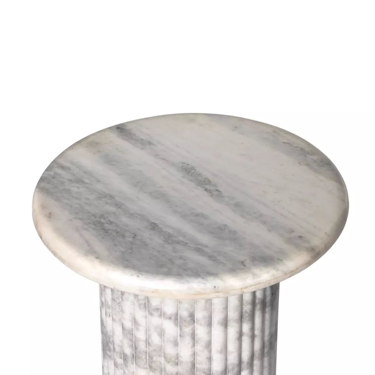 Polished White Marble