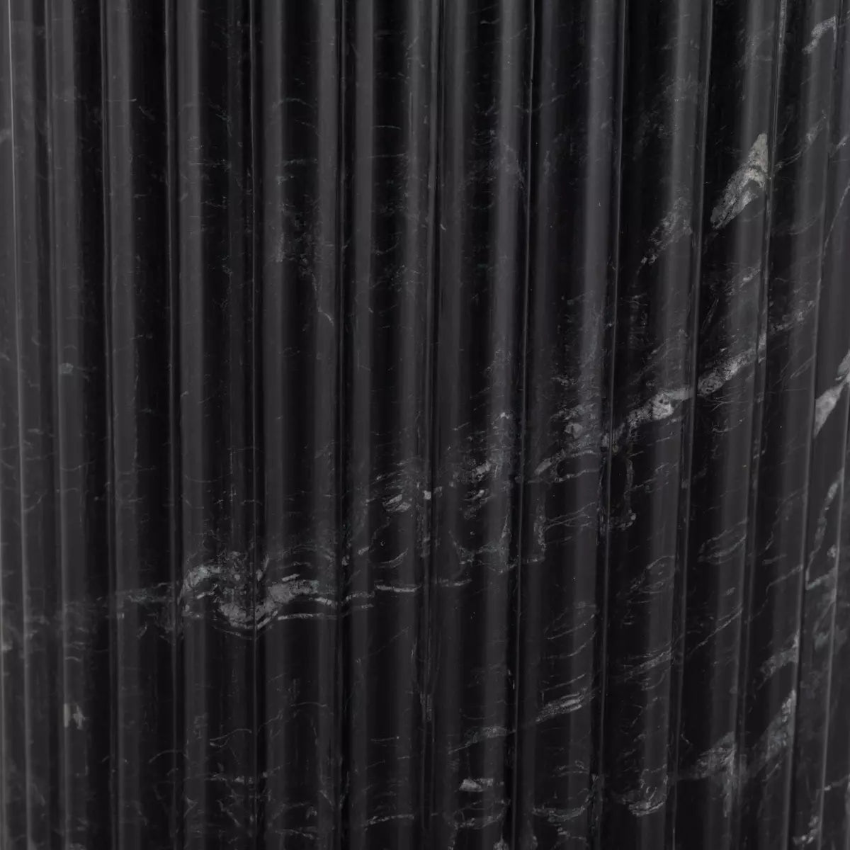 Black Scalloped Marble