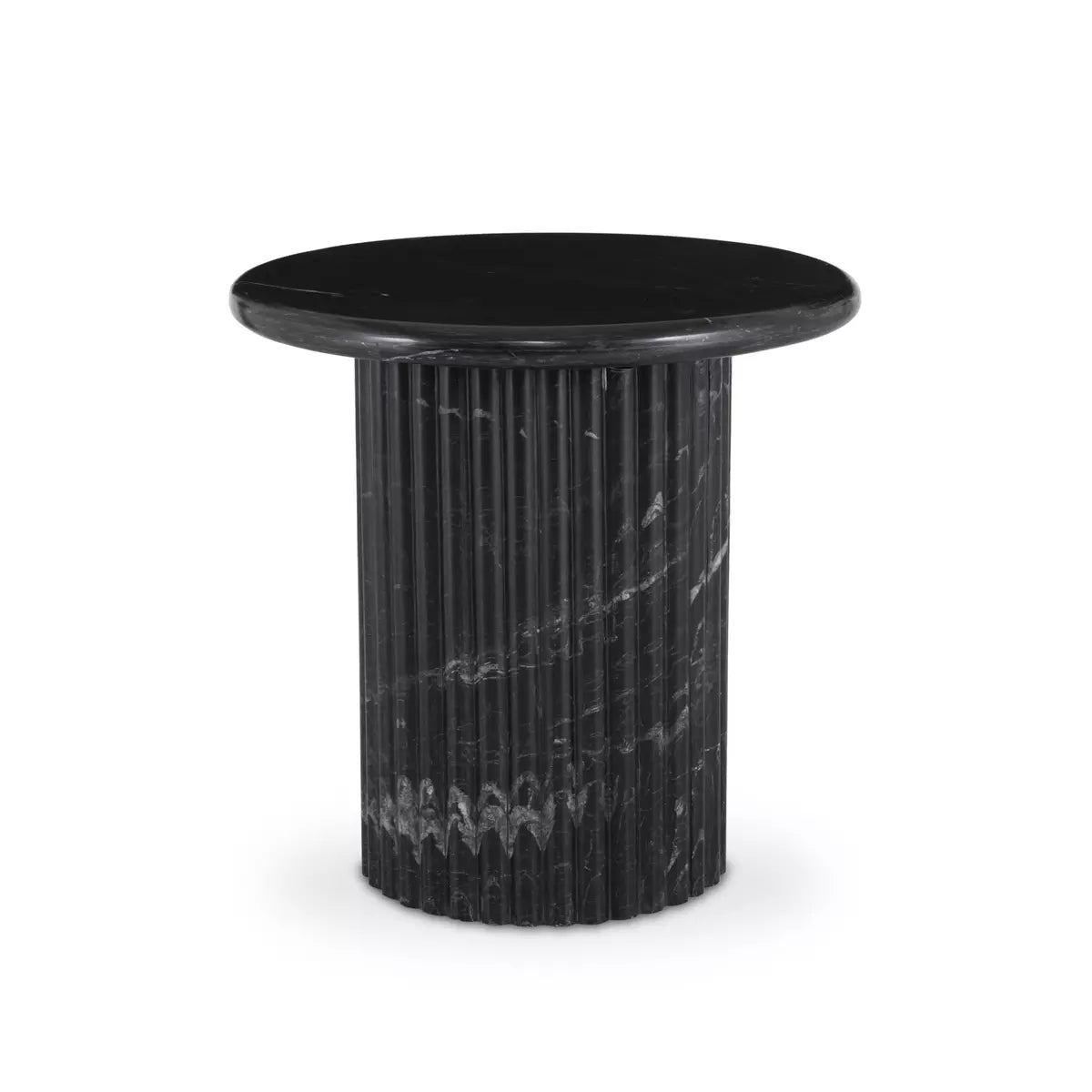Black Scalloped Marble
