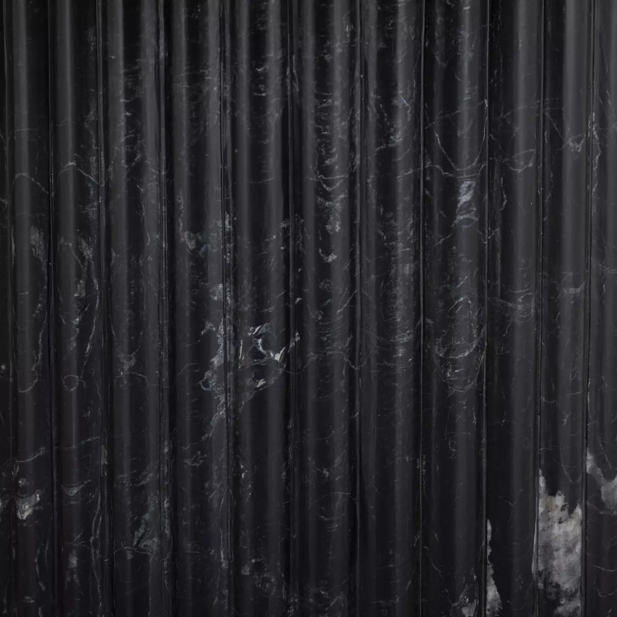 Black Scalloped Marble