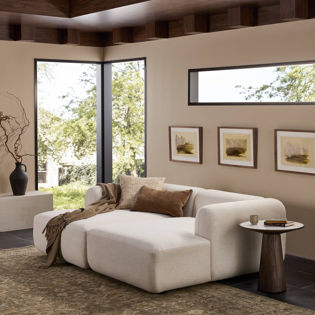 Nara 2Pc Media Lounger