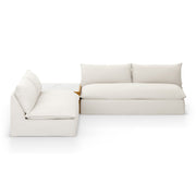 Grant Outdoor 2-Piece Sectional W/ Coffee Table
