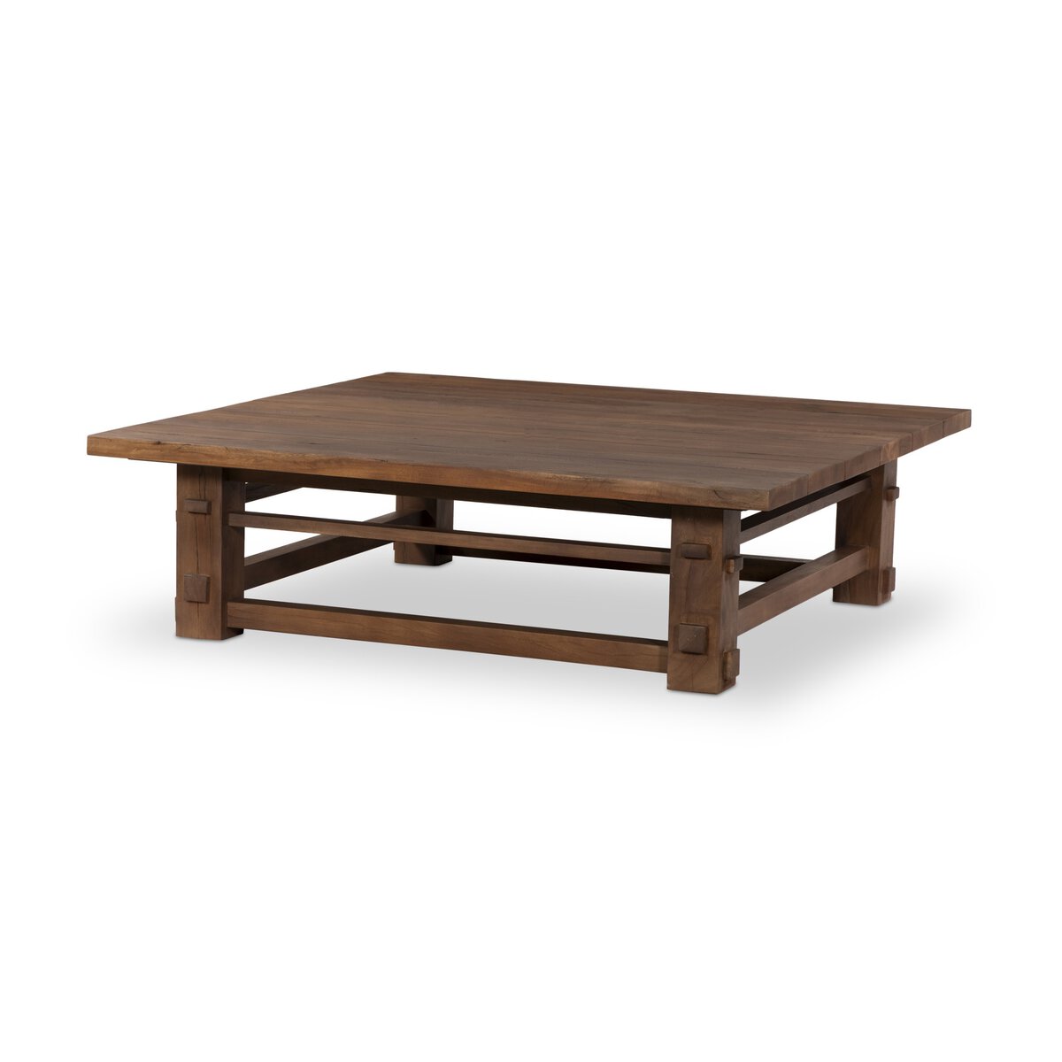 Wide Plank Square Coffee Table