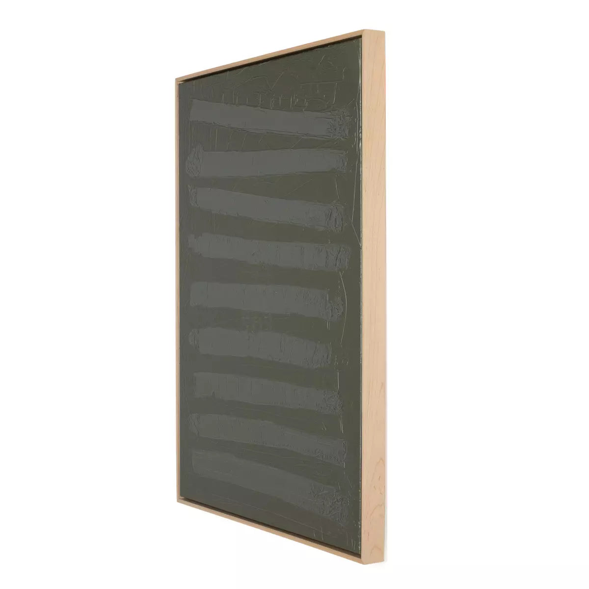 Free Form Lines I Olive by The Holly Collective