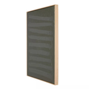 Free Form Lines I Olive by The Holly Collective