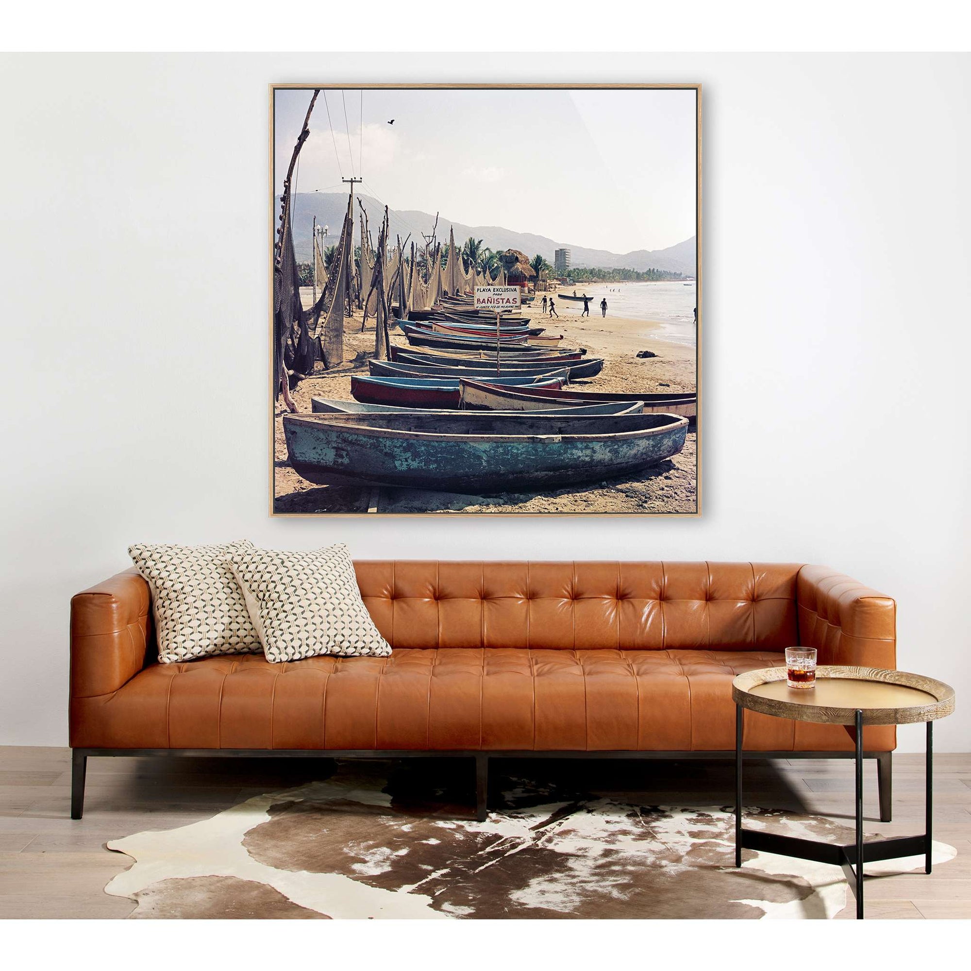 Fishing Boats By Slim Aarons