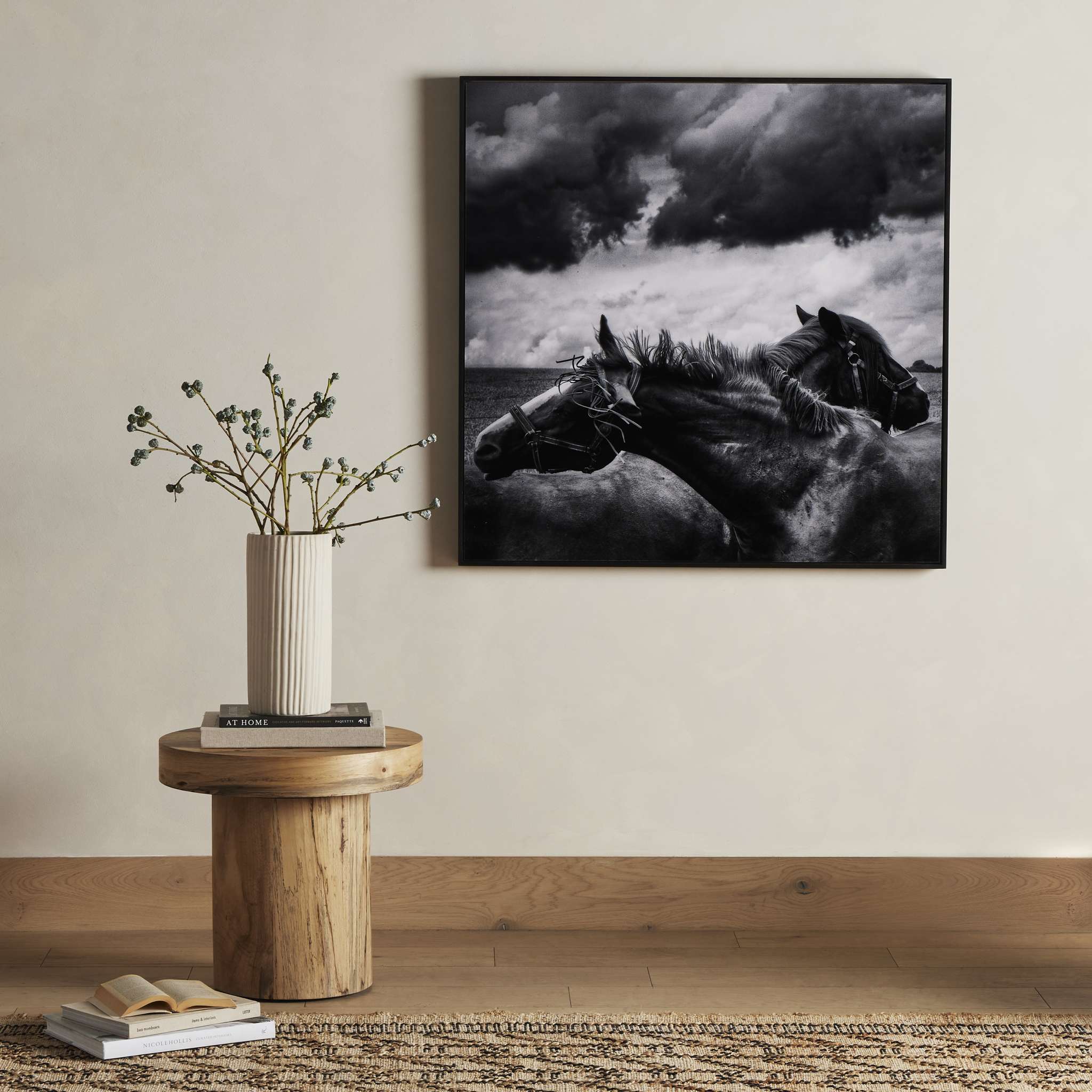 Horses Pair By Getty Images