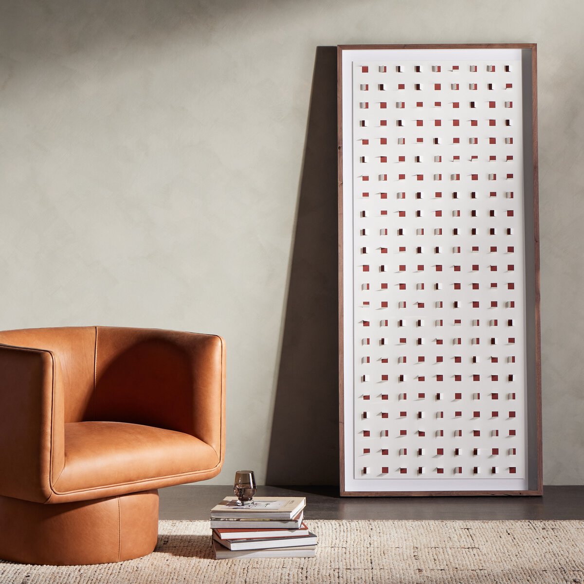 See Through Rustic Brown by FH Art Studio
