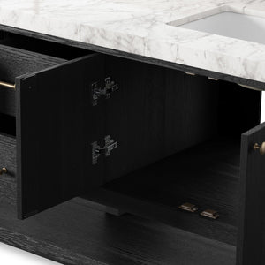 Black Wash Oak Veneer