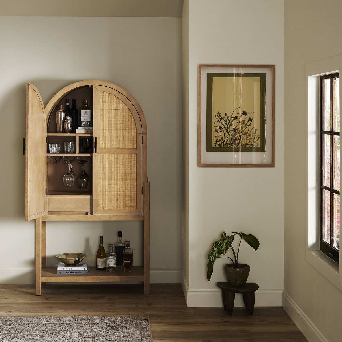 Caprice Tall Bar Cabinet – Native Citizen