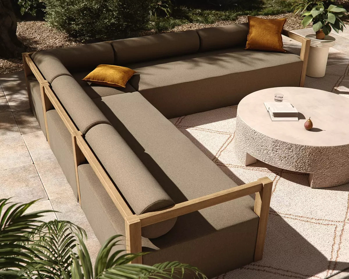 Laskin Outdoor 3Pc Sectional