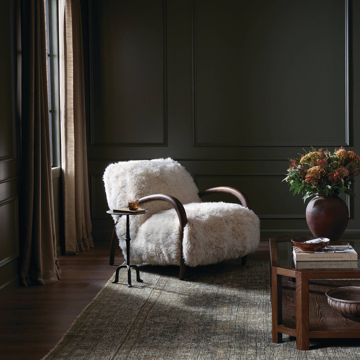 Champagne Mongolian Fur