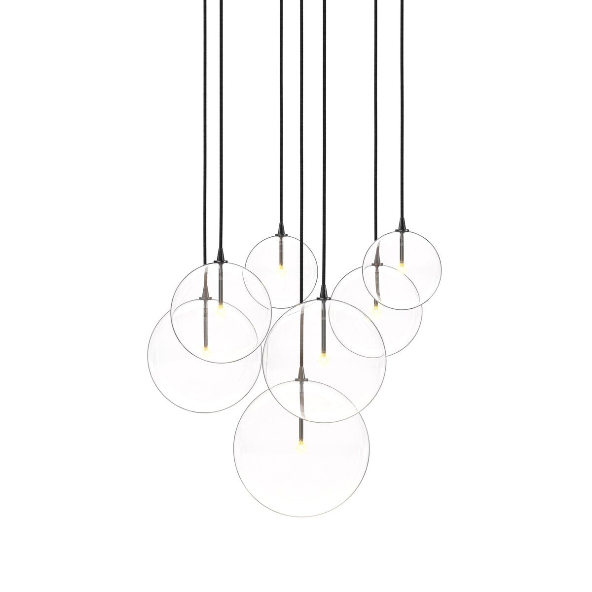 Cluster 7 Mix Chandelier