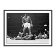 Muhammad Ali Taunting Sonny Liston by Getty Images