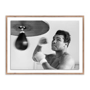 Muhammad Ali Punchin Bag By Getty Images