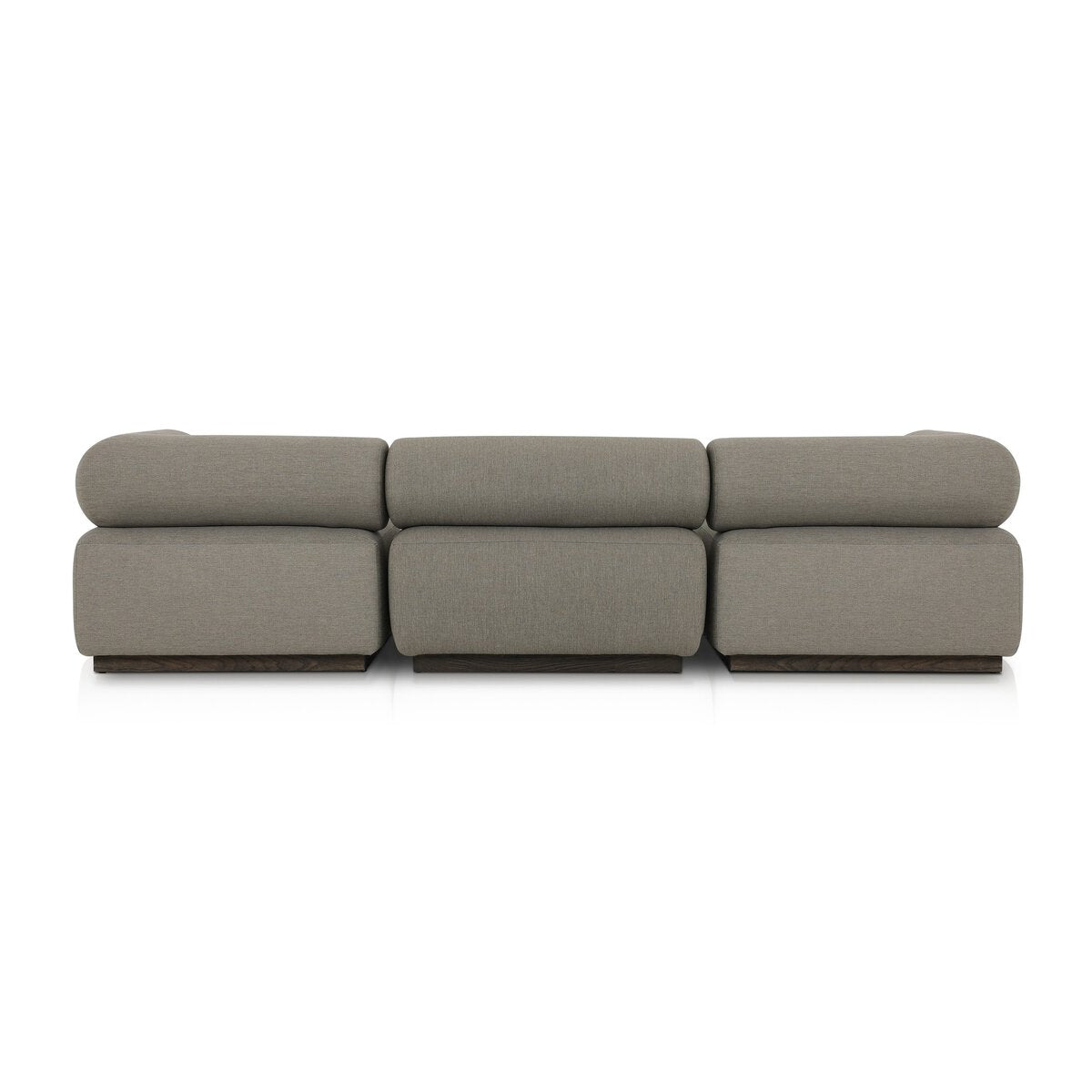 Lenox Outdoor 3 Piece SectionalW/ Ottoman