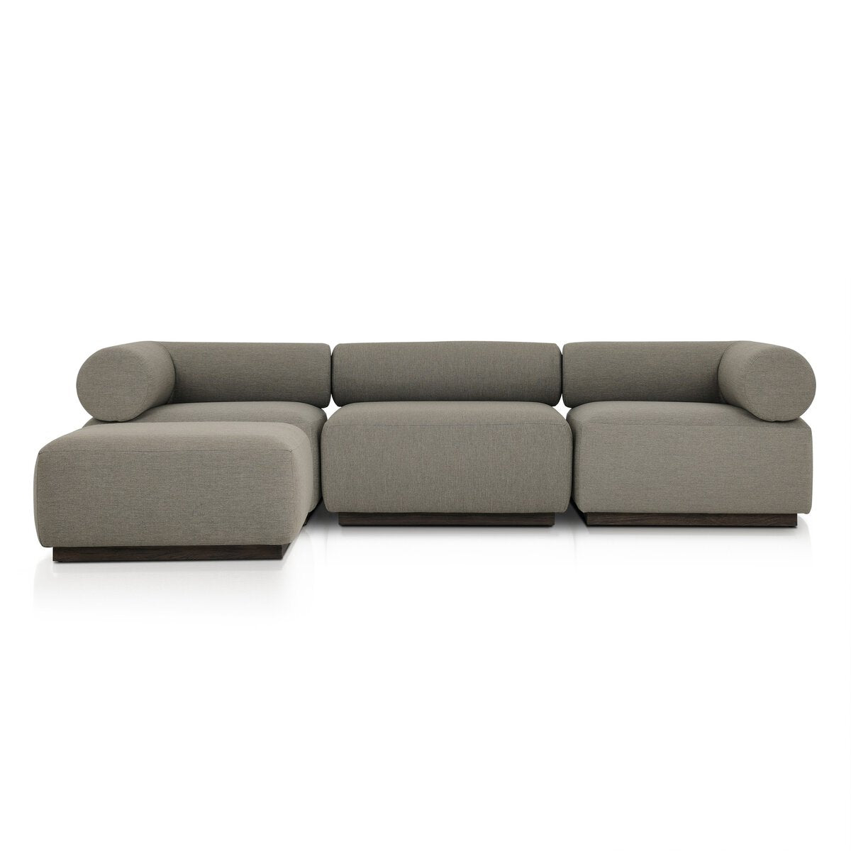 Lenox Outdoor 3 Piece SectionalW/ Ottoman