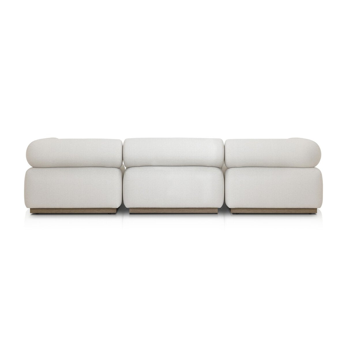 Lenox Outdoor 3 Piece SectionalW/ Ottoman