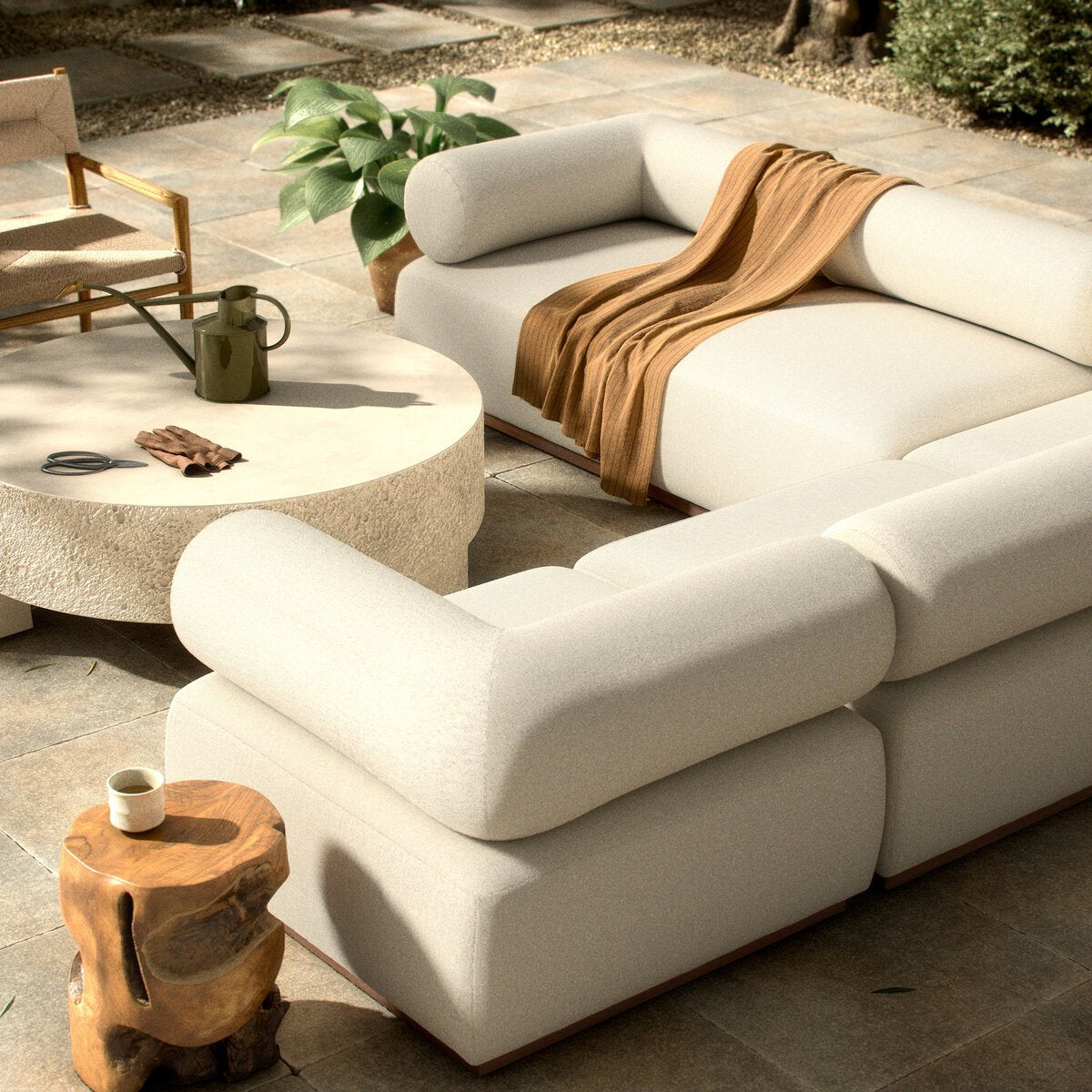 Lenox Outdoor 5-Piece Sectional