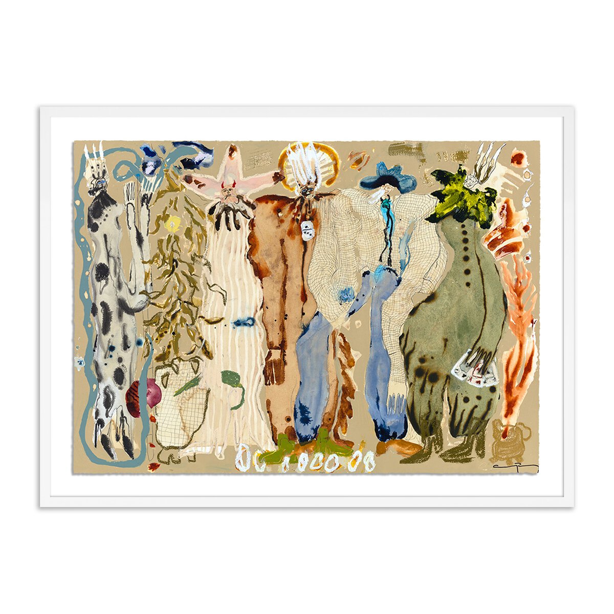 Blue Eyed Snake Woman by Caroline Pinney – Native Citizen