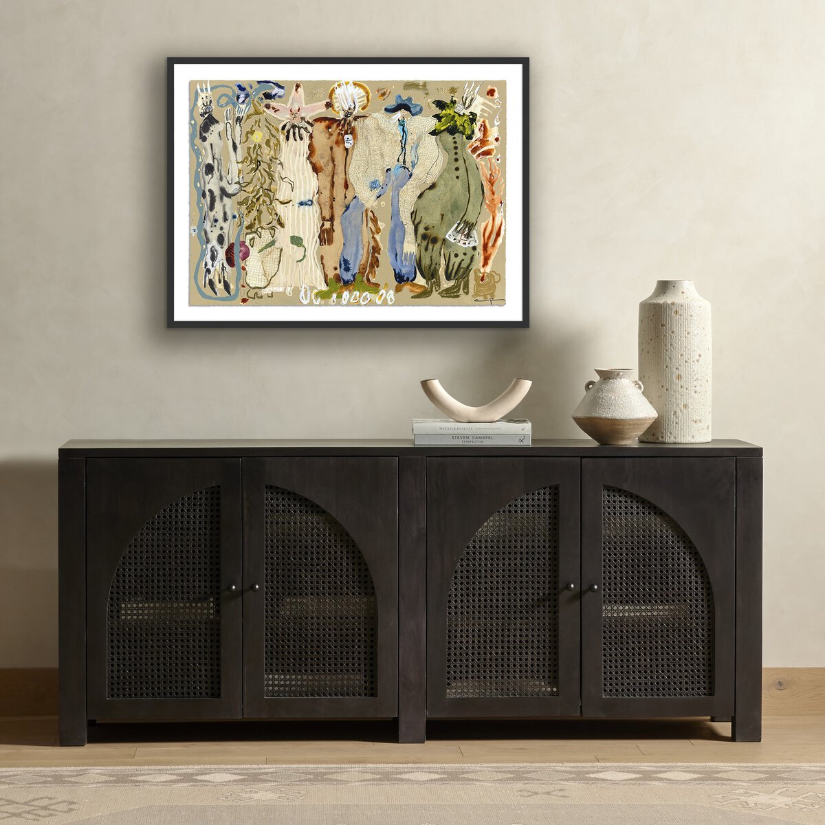 Blue Eyed Snake Woman by Caroline Pinney