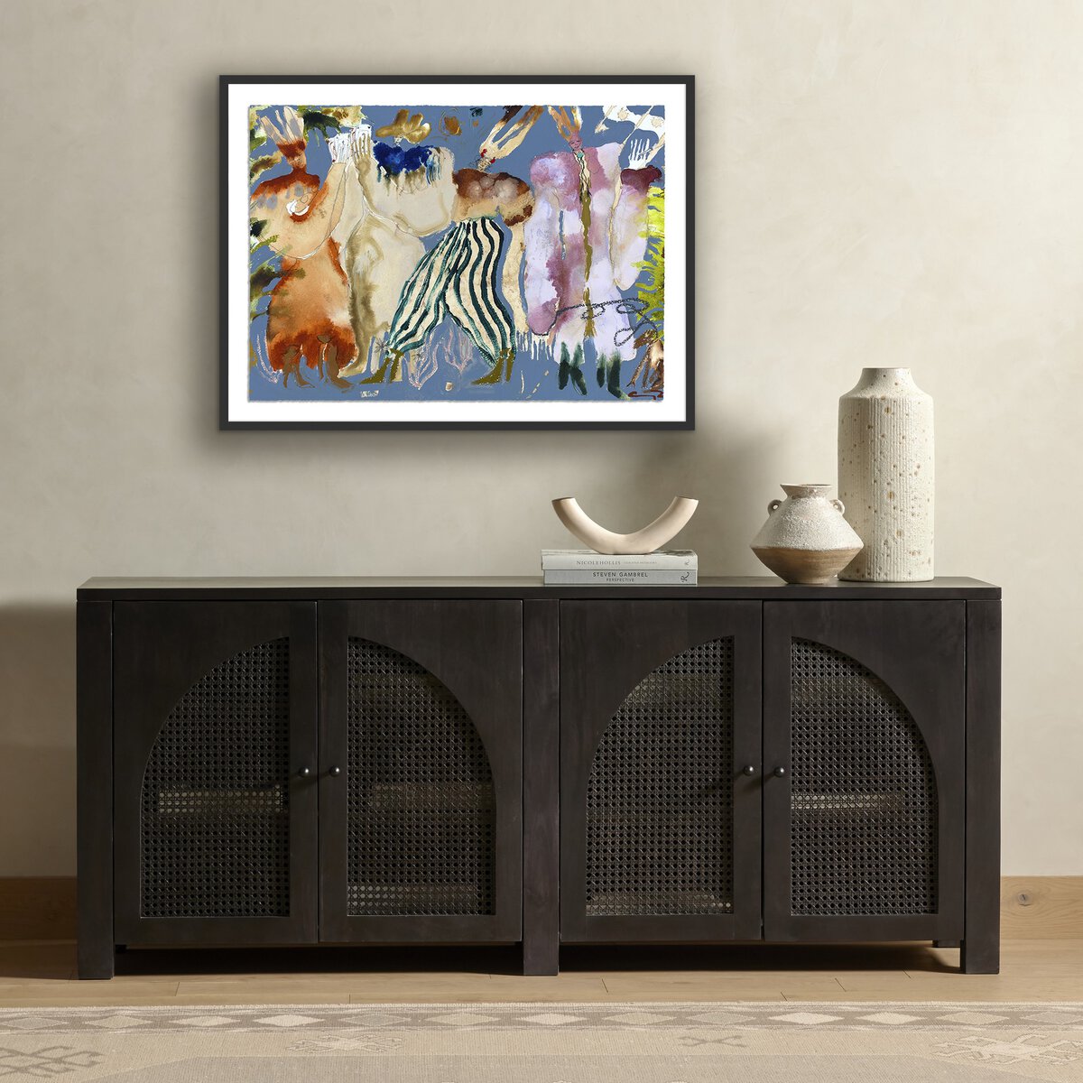 Boy With The Blues II by Caroline Pinney