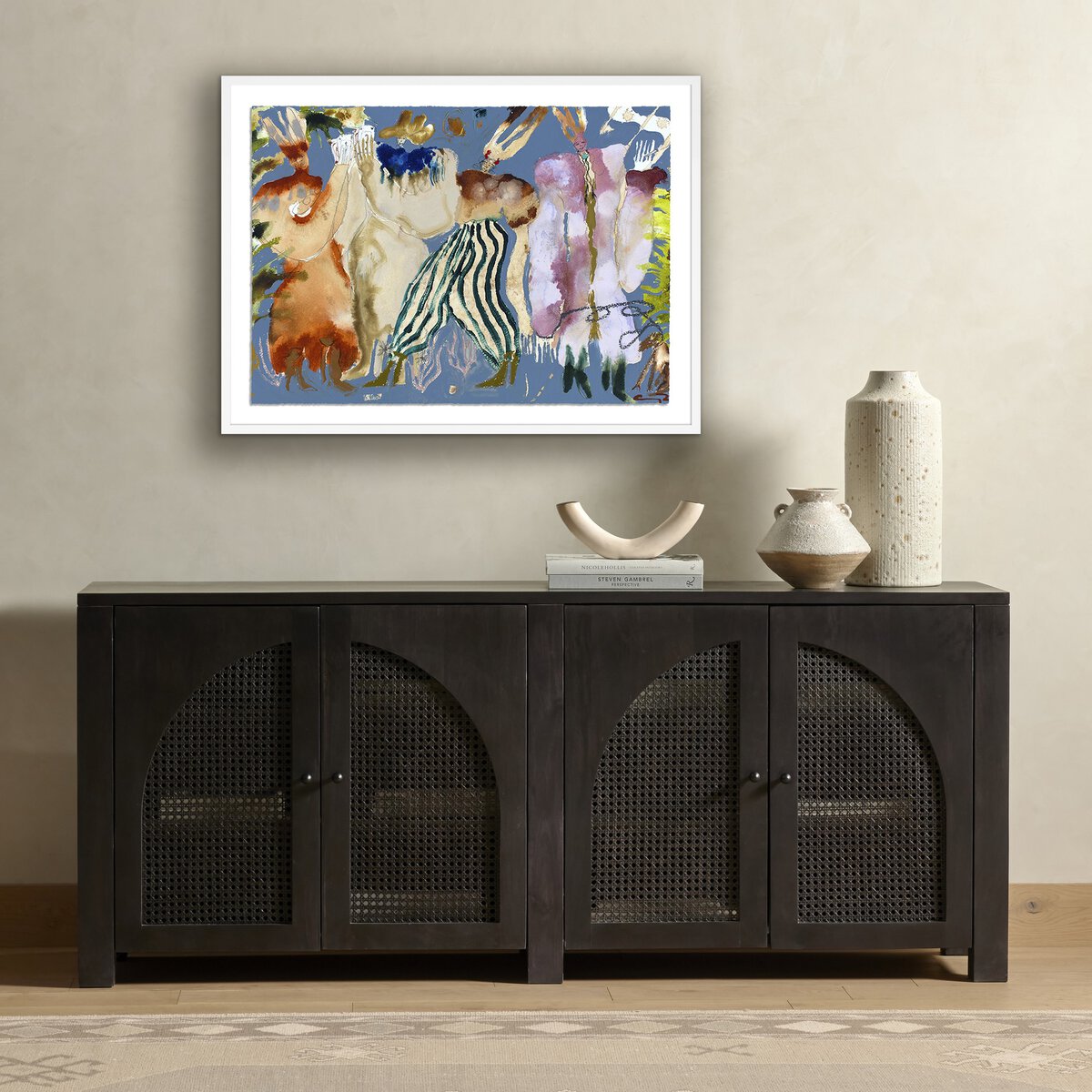 Boy With The Blues II by Caroline Pinney