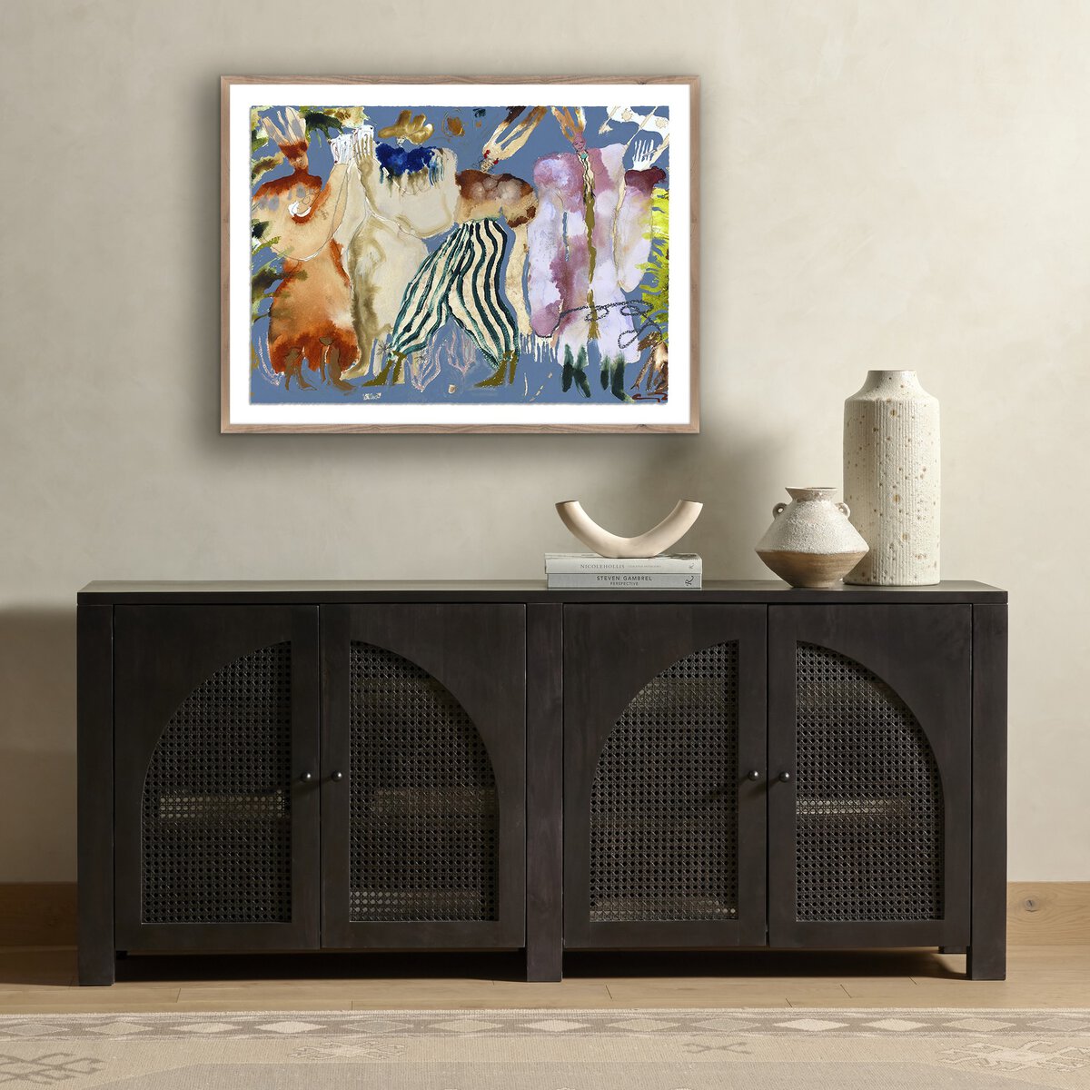 Boy With The Blues II by Caroline Pinney